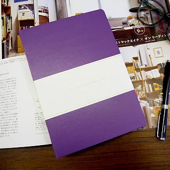 《Conifer》 25K 環保概念精裝 [方格筆記]紫色