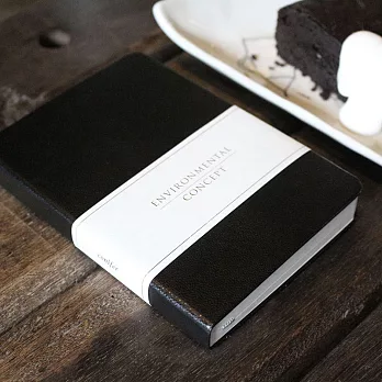 《Conifer》 50K 環保概念精裝 [方格筆記]黑色