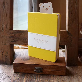 《Conifer》 50K 環保概念精裝 [方格筆記]黃色