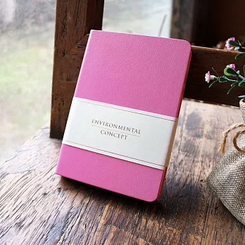 《Conifer》 50K 環保概念精裝 [方格筆記]粉紅