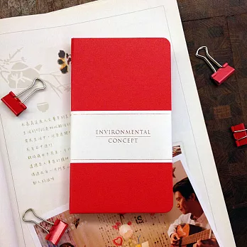 《Conifer》 60K 環保概念精裝 [空白筆記]紅色
