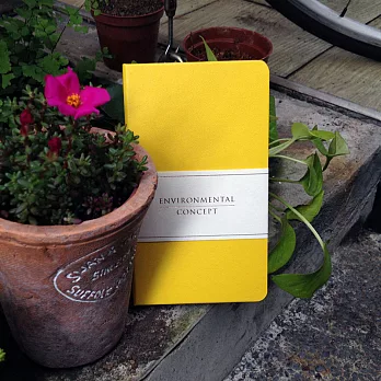 《Conifer》 60K 環保概念精裝 [空白筆記]黃色