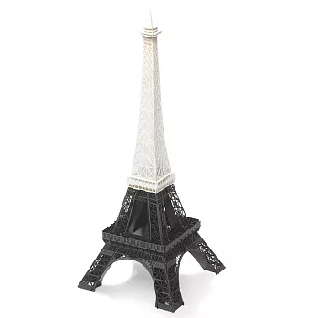 Papero紙風景 DIY迷你模型-艾菲爾鐵塔(白)/Eiffel Tower(White)