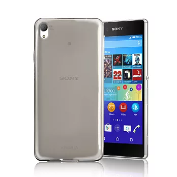 X_mart SONY Xperia Z3+ 薄型清柔隱形保護套輕黑