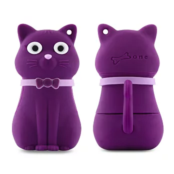BONE / Car 優雅貓造型隨身碟 (16G)紫