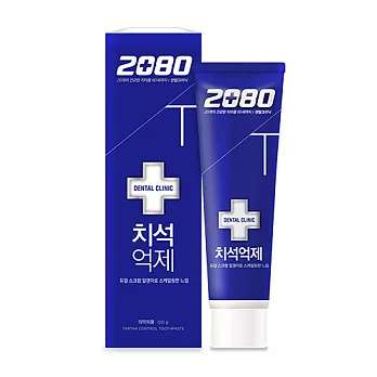 【韓國2080】牙石抑制牙膏(120g)X2入