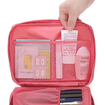 A+ accessories 大容量小體積旅行小物收納包 (6色可選)粉色