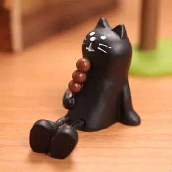 【DECOLE】concombre_吃著丸子的黑貓