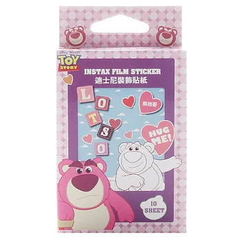 迪士尼 instax mini 拍立得底片專用邊框貼紙(1盒裝)/熊抱哥款