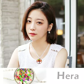 【Hera】赫拉 歐美簡約風時光繽紛樹項鍊/半長鍊(二款任選)繽紛點點樹