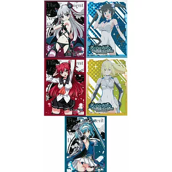 新妹魔王的契約者&在地下城尋求邂逅是否搞錯了什麼角色收集卡套組（一組5張）