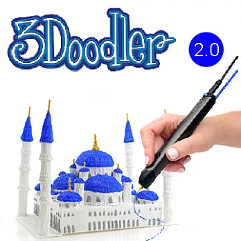 3Doodler 2.0 3D列印筆黑色