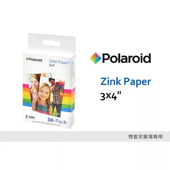 Polaroid 【ZINK Paper 3x4＂ 拍立得相紙 底片】Z340 GL10適用