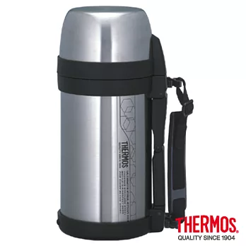 【THERMOS 膳魔師】不鏽鋼真空保溫瓶1.4L(FDH-1405-SBK)SBK(不銹鋼色)