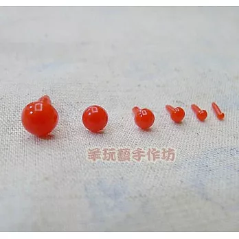 超小兔子紅眼睛-插入式2mm 12入