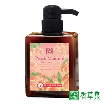 【香草集JustHerb】蜜桃保濕沐浴露400ml