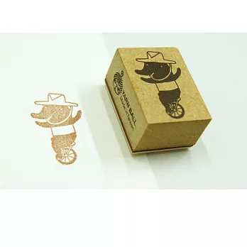 針線球印章_單輪車馬來貘