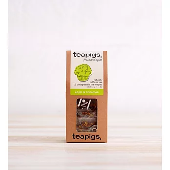 ＂teapigs＂ 蘋果肉桂茶 15包裝