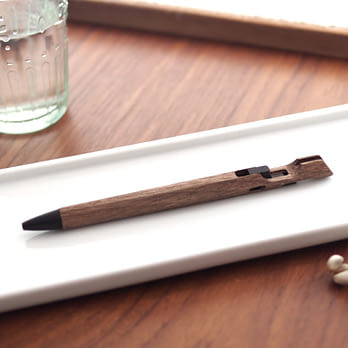 木機關ESCLIPSE自動鉛筆 胡桃木