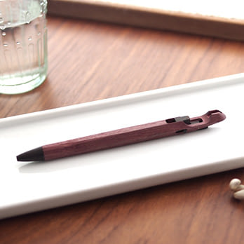 木機關BEZEL自動鉛筆 紫心木