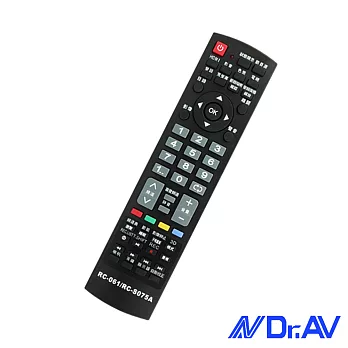 【Dr.AV】RC-061/RC-S075A三洋液晶電視專用遙控器