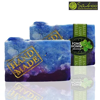 香氛之旅SABOO燙金款手工皂-薄荷