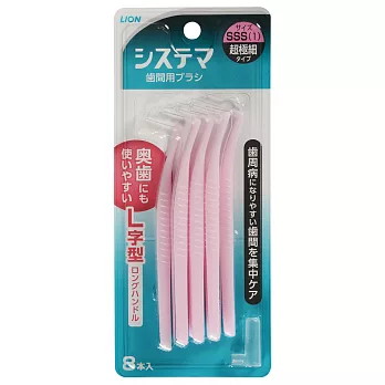 【日本獅王LION 】深潔牙間刷-8支/組SSS