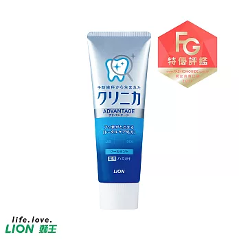 【日本獅王LION 】固力寧佳全效淨護牙膏130g-清涼薄荷