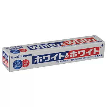 【日本獅王LION 】勁倍白牙膏150g