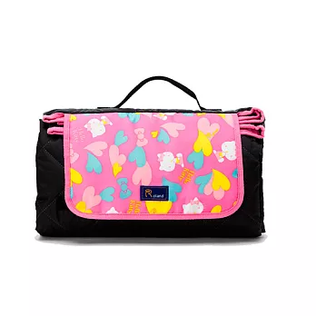 Roland & hello Kitty聯名防潑水野餐墊/海灘墊糖心粉