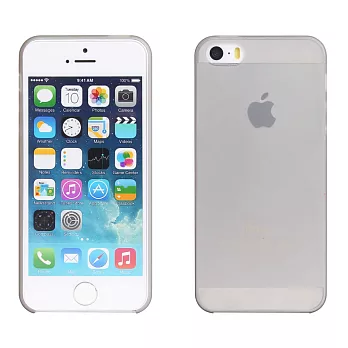 【BIEN】iPhone 5/5S 手感超薄包機硬質保護殼 (霧黑)