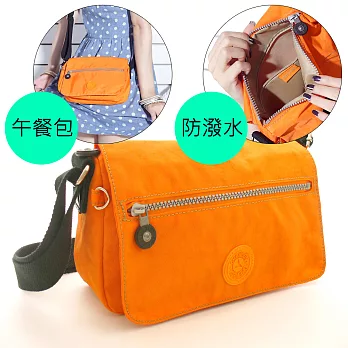 CHENSON 英式貴族‧經典小巧隨身包/螢光橘(CG70105-O)