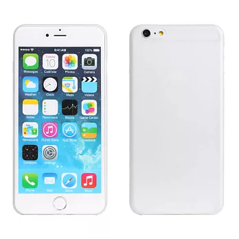 【BIEN】iPhone 6 Plus 手感超薄包機硬質保護殼 (霧白)