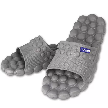 減壓豆豆健康按摩拖鞋-灰色(45)