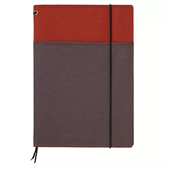 KOKUYO SYSTEMIC筆記本2冊收納套-B5紅