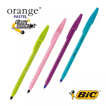 BIC 粉彩0.7經典原子筆4入組