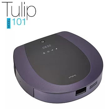 【EMEME】第二代強吸力智慧型機器人吸塵器 Tulip101 (典雅紫)
