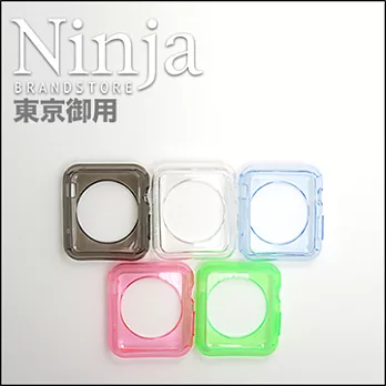 【東京御用Ninja】Apple Watch 42mm晶透款TPU清水保護套(透明)