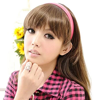 【Lady c.c.】甜夢幻女孩兒兩邊長平劉海假髮髮片(黑)黑