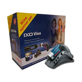 BOSCH 3.6V 鋰電起子機開瓶器套裝組 IXO VINO