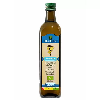 【統一生機】Crudigno義大利有機冷壓芥花油 750ml/瓶