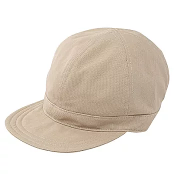[MUJI 無印良品]棉質棒球帽米色