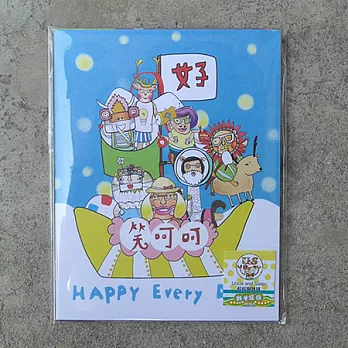 我愛這裡‧系列明信片(9張)