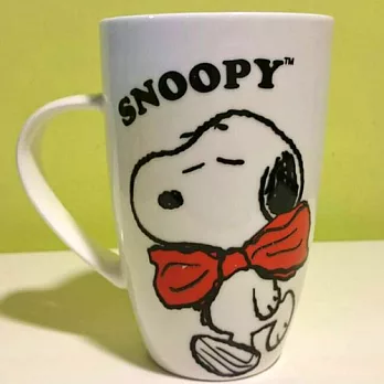 SNOOPY高雅馬克杯白色