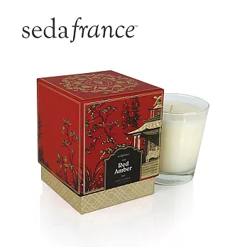 Seda France 香氛蠟燭 東方園林精緻盒裝蠟燭 紅色琥珀