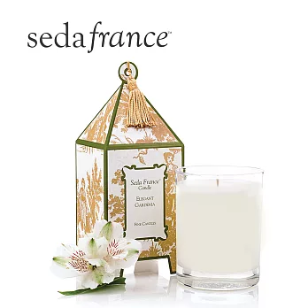 Seda France 香氛蠟燭 經典印花塔許願蠟燭(大) 優雅梔子花