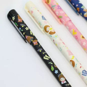 7321 Design OKAYTINA0.5原子筆-小熊(黑色)