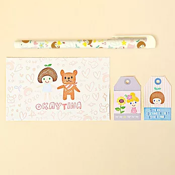 7321 Design OKAYTINA0.5原子筆-音符J(黑色