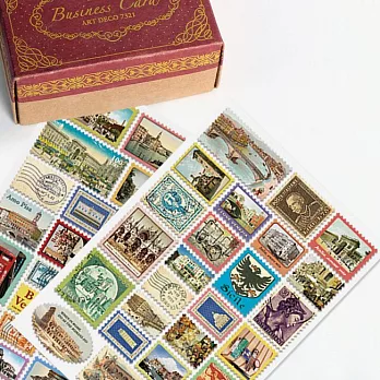 7321 Design郵票貼紙組V4-義大利B02