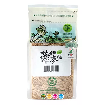 【青的農場】有機燕麥仁500g